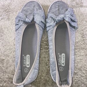 Take A Walk Women's Gray Slip-On Shoes